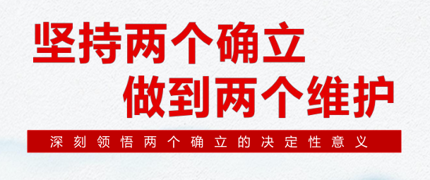 深刻领悟“两个确立”的决定性意义   增强践行“两个维护”的思想自觉和行动自觉